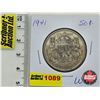 Image 1 : Canada Fifty Cent 1941
