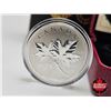 Image 2 : RCM Canada 2017 $10 Fine Silver Coin : Maple Leaves (COA #27566) (99.99%)