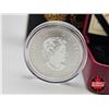 Image 3 : RCM Canada 2017 $10 Fine Silver Coin : Maple Leaves (COA #27566) (99.99%)