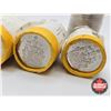 Image 3 : Canada Fifty Cent (91 Coins) : (Five PARTIAL ROLLS) : 1952-2002 ; 2005; 2006; 2007; 2008