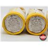 Image 2 : Canada Fifty Cent (84 Coins) : (Four PARTIAL ROLLS) : 2009; 2010; 2011; 2012