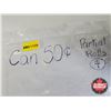 Image 6 : Canada Fifty Cent (84 Coins) : (Four PARTIAL ROLLS) : 2009; 2010; 2011; 2012