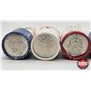 Image 2 : Canada Fifty Cent (101 Coins) : (Five PARTIAL ROLLS) : 2016; 2017; 2017; 2018; 2019