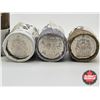 Image 3 : Canada Fifty Cent (81 Coins) : (Four PARTIAL ROLLS) : 2020; 2021; 2021; 2022