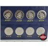 Image 3 : Canada Fifty Cent (16) : 1996; 1998; 1952-2002; 1952-2002; 2001P; 2006P; 2005P; 1952-2002P; 2007; 20