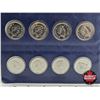 Image 6 : Canada Fifty Cent (16) : 1996; 1998; 1952-2002; 1952-2002; 2001P; 2006P; 2005P; 1952-2002P; 2007; 20