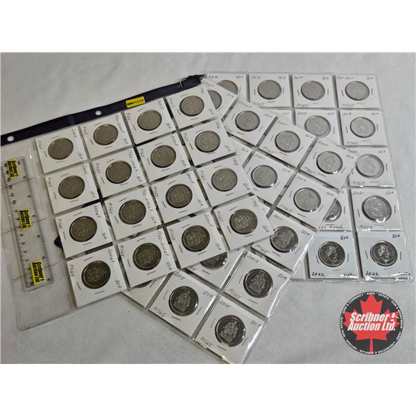 Canada Fifty Cent (56) : 1996 - 2022 (Intermittent)