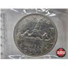 Image 2 : Canada One Dollar 1952 "No Water Line" : CCCS Cert : EF-40