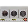 Image 5 : Canada One Dollar (3) : 1964; 1964; 1969