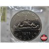Image 2 : Canada One Dollar 1976 "Nickel" : ICCS Cert : MS-62