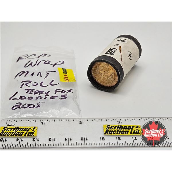 Canada Loonies RCM Mint ROLL : 2005 "Terry Fox"