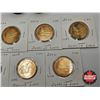 Image 4 : Canada Loonies (Incl. Partial ROLLS) (35 Coins) : - 2006 "Loon Settling" (20) - 2008 "Loon Dance" (1