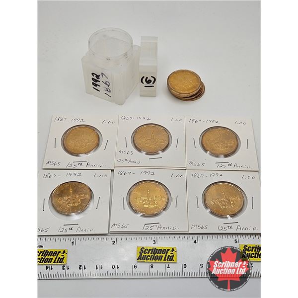 Canada Loonie (12) : 1867-1992
