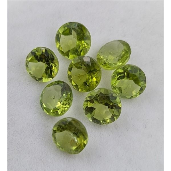9.7 ct Certified Himalayan Peridot Gemstone Parcel ($7,275 Appraisal) (Inv #SR041)