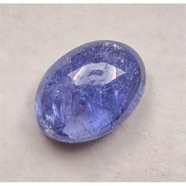 8.51 ct Certified Tanzanite Gemstone ($6,382 Appraisal) (Inv #SR044)