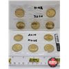 Image 1 : RCM Canada 2014 Lucky Loonie Five-Coin Mint Packs (2) (10 Coins Total)