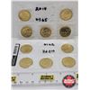 Image 4 : RCM Canada 2014 Lucky Loonie Five-Coin Mint Packs (2) (10 Coins Total)