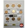 Image 1 : Canada 2010 Loonies (9) :  - Sask Roughriders (5 Coin Pack) - Vancouver Winter Olympic Games (2) - L