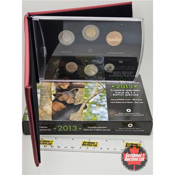 RCM Canada 2013 Special Edition $2 Specimen Set : Black Bear (COA #9154)