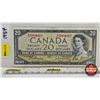 Image 1 : Canada $20 Bill 1954 : Beattie/Rasminsky #ME5064007