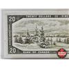 Image 5 : Canada $20 Bill 1954 : Beattie/Rasminsky #ME5064007
