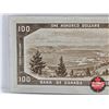 Image 5 : Canada $100 Bill 1954 : Beattie/Rasminsky #BJ3798976