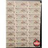 Image 6 : Canada $2 Bills 1986 UNCUT SHEET (ROLL) of 40 Bills (5x8) : Bonin/Thiessen #CBJ