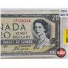 Image 2 : Canada $20 Bill 1954DF "Devil's Face" : Beattie/Coyne #CE7834584