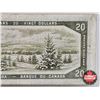 Image 5 : Canada $20 Bill 1954DF "Devil's Face" : Beattie/Coyne #CE7834584