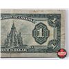 Image 6 : Dominion of Canada $1 Bill : 1923 "Black Seal" : Campbell/Sellar #D3126912