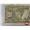 Image 5 : Bank of Canada $20 Bill 1937 : Coyne/Towers #HE6953532