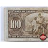 Image 5 : Bank of Canada $100 Bill 1937 : Coyne/Towers #BJ4725437
