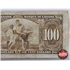 Image 6 : Bank of Canada $100 Bill 1937 : Coyne/Towers #BJ4725437