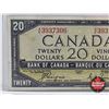 Image 3 : Canada $20 Bill 1954DF "Devil's Face" : Coyne/Towers #AE3937306