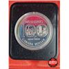 Image 2 : RCM Canada Silver Dollar 1874-1974 Winnipeg (Black Clamshell Case)