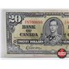 Image 2 : Bank of Canada $20 Bill 1937 : Gordon/Towers #EE8590690