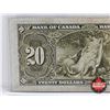 Image 5 : Bank of Canada $20 Bill 1937 : Gordon/Towers #EE8590690