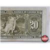 Image 6 : Bank of Canada $20 Bill 1937 : Gordon/Towers #EE8590690
