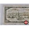 Image 6 : Canada $20 Bill 1954DF "Devil's Face" : Beattie/Coyne #DE1239160