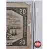 Image 8 : Canada $20 Bill 1954DF "Devil's Face" : Beattie/Coyne #DE1239160