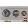 Image 2 : Canada Coins Centennial 1967 (Hardshell Case) : One Cent; Five Cent; Ten Cent; Twenty Five Cent; Fif