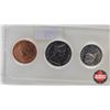 Image 6 : Canada Coins Centennial 1967 (Hardshell Case) : One Cent; Five Cent; Ten Cent; Twenty Five Cent; Fif