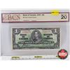 Image 1 : Bank of Canada $1 Bill 1937 : Coyne/Towers #SN8398778 (BCS Cert : Very Fine 20)