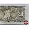 Image 6 : Bank of Canada $20 Bill 1937 : Coyne/Towers #HE3278079