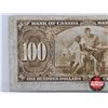 Image 5 : Bank of Canada $100 Bill 1937 : Coyne/Towers #BJ4780461