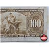 Image 6 : Bank of Canada $100 Bill 1937 : Coyne/Towers #BJ4780461