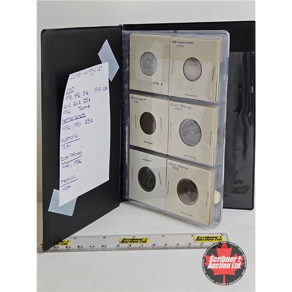 Coin Collection in Uni-Safe Portfolio :  Canada ; Netherlands ; Australia ; East Africa ; Mexico ; e