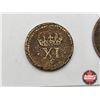 Image 2 : British Coins/Weight (3): - Brass Weight  - 1902 Commemorative Medal King Edward VII Queen Alexandra
