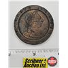 Image 3 : United Kingdom 2 Pence 1797 : George III "Cartwheel" (56.7g : Copper)