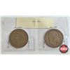 Image 10 : United Kingdom One Penny (10) :  1913; 1936; 1910; 1938; 1913; 1963; 1912; 1948; 1910; 1928